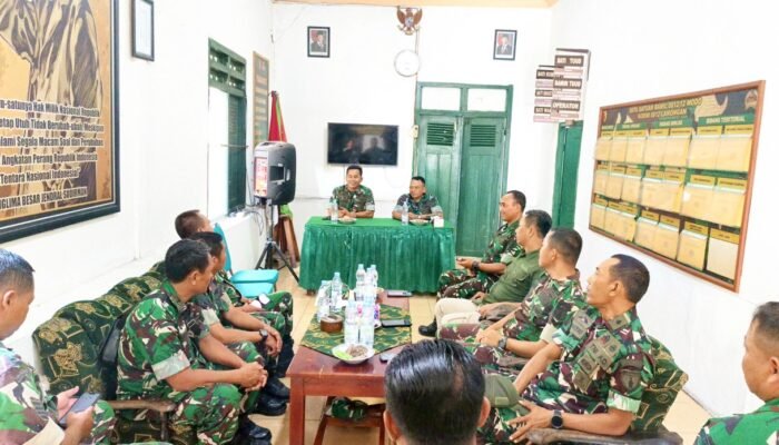 Sertijab Danramil Makin Dekat, Kodim Lamongan Periksa 4 Koramil