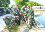 Pantai Pengkolan Diserbu Relawan, Kodim Lamongan dan Warga Kompak Jaga Lingkungan