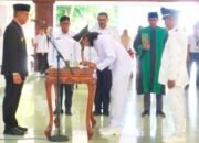 Resmi Dilantik Bupati, Dua Kades PAW di Bojonegoro Langsung Dihadapkan Tugas Berat