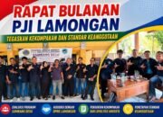 Rapat PJI Lamongan Hasilkan Sejumlah Keputusan Penting