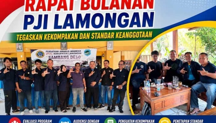 Rapat PJI Lamongan Hasilkan Sejumlah Keputusan Penting