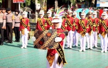 Kapolres Batu Kukuhkan Polisi Cilik, Siap Harumkan Nama Kota Batu di Surabaya