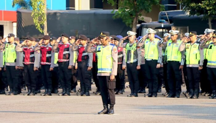 Ratusan Aparat Gabungan Disiagakan, Pengesahan PSHT Tuban Dikawal Penuh