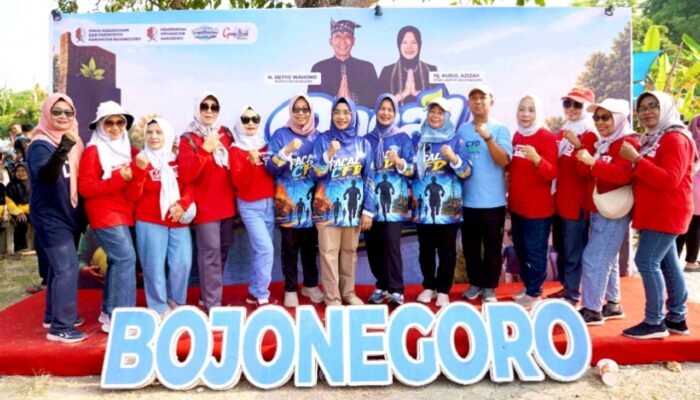 Ribuan Warga Serbu CFD Kali Pacal, Sukosewu Bojonegoro Punya Destinasi Baru
