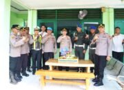 HUT POMAD ke-80, Kapolres Bojonegoro Datangi Markas Subdenpom
