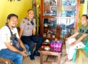 Sambangi Ketua Margaluyu, Kapolsek Balen Bojonegoro Perkuat Persatuan Pesilat