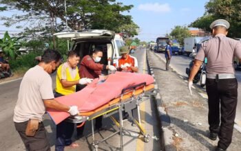 Kecelakaan Tragis, Pengendara Motor Asal Bojonegoro Tewas Terlindas di Babat Lamongan