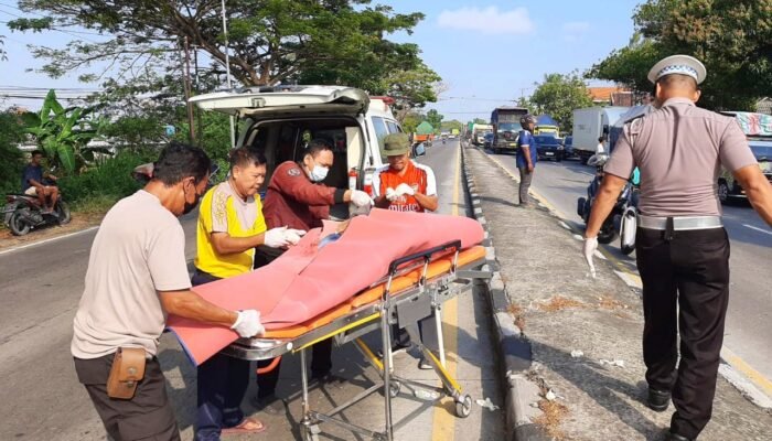 Kecelakaan Tragis, Pengendara Motor Asal Bojonegoro Tewas Terlindas di Babat Lamongan
