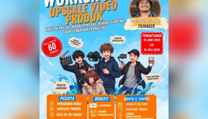 Peluang Emas, Wirausaha Muda Bojonegoro Diajari Bikin Video Promosi Pakai HP