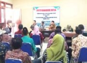 Dana Desa Menurun, Musdes Pejok Kedungadem Bojonegoro Bahas Prioritas Pembangunan 2027