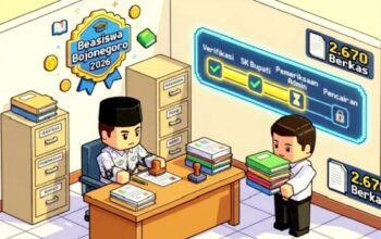 Menunggu Cair, Beasiswa Bojonegoro 2026 Kini Masuki Pemeriksaan Administrasi Akhir
