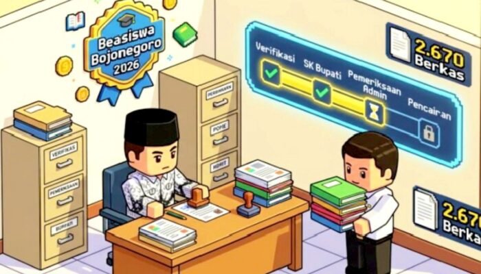 Menunggu Cair, Beasiswa Bojonegoro 2026 Kini Masuki Pemeriksaan Administrasi Akhir