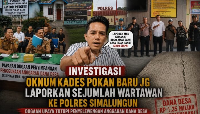 Rabat Beton Dipertanyakan, Dana Desa Pokan Baru Simalungun Jadi Sorotan