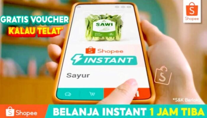 Shopee Belanja Instant 1 Jam Tiba Bantu Penuhi Kebutuhan Harian Tanpa Keluar Rumah