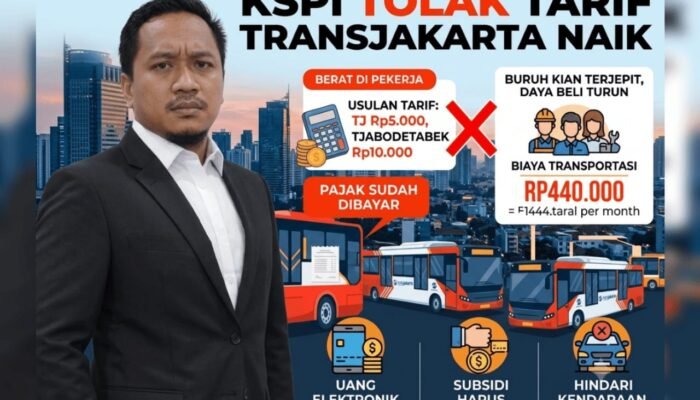 Tarif TransJakarta Diusulkan Naik, KSPI: Jangan Bebani Pekerja