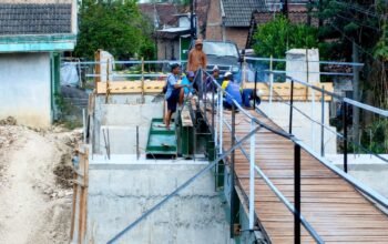 Jembatan Ngablak Diperbaiki Usai Dievaluasi, Pemkab Bojonegoro Langsung Bertindak
