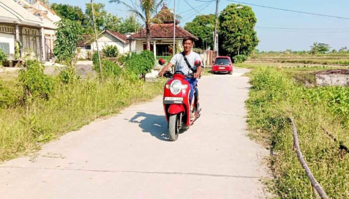 Dana BKKD Bojonegoro Bangun Jalan 800 Meter di Banjarejo, Ini Dampaknya
