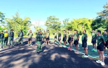 PSJM Digelar, Prajurit Yonkes 2 Kostrad Taklukkan Lari Perorangan 8 Km