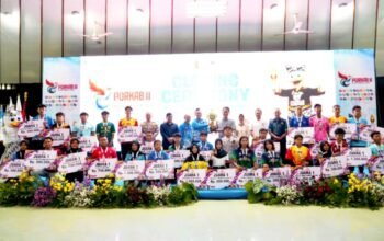 Bupati Setyo Wahono Tutup PORKAB II Bojonegoro, Kecamatan Kota Sabet Gelar Juara Umum