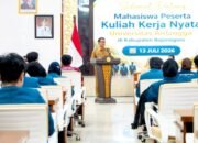 Setyo Wahono Ajak Mahasiswa Unair Jadi Agen Perubahan di Desa Bojonegoro