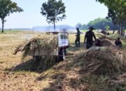 Gotong Royong TNI dan Warga Warnai Persiapan TMMD 129 di Kesongo Bojonegoro