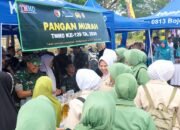 TMMD 129 Bojonegoro Dibuka, Persit Kodim Hadirkan Bazar Sembako Murah