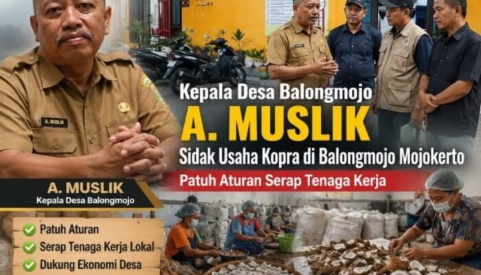 Disidak Kades, Pengusaha Kopra Mojokerto Buka Suara