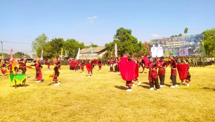 Pembukaan TMMD 129 Bojonegoro Makin Meriah Berkat Tari Api Kayangan