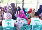 Dinkes Bojonegoro Buka Layanan Kesehatan Gratis di TMMD 129 Kesongo