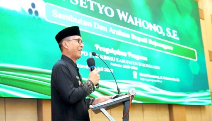 PFK KBIHU Bojonegoro Resmi Dikukuhkan, Bupati Soroti Kualitas Bimbingan Haji