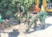 Satgas TMMD Bergerak, Jalan Rusak di Mundu Kesongo Segera Diganti Beton