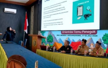 Ratusan Siswa Baru SMAN 1 Kedungpring Antusias Ikuti Pelatihan Jurnalistik PJI Lamongan img 20260719 wa0003