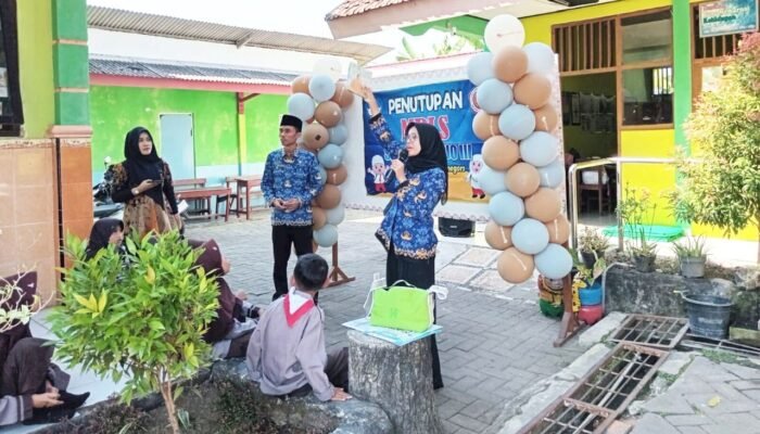 MPLS Ramah Anak di SDN Sukorejo III Bojonegoro Ditutup Pelepasan Balon Cita-Cita