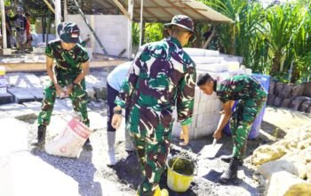 Lelah Terbayar, Kekompakan TNI dan Warga Percepat Pembangunan TMMD Bojonegoro img 20260719 wa0029