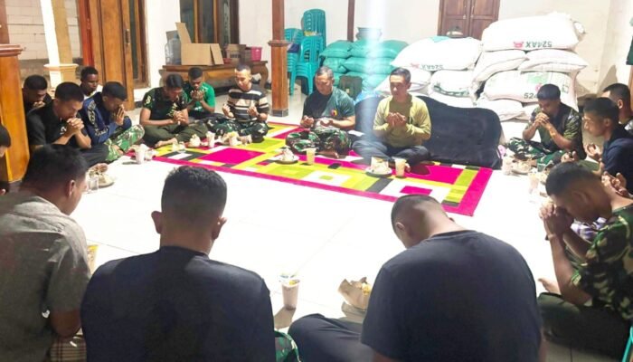 Momen Hangat TMMD 129 Bojonegoro, TNI dan Warga Kesongo Bersyukur atas Panen Raya