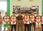 Bukan Cuma Bangun Jalan, TMMD 129 Bojonegoro Gelar Turnamen Voli Antar Desa