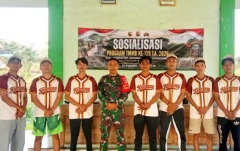 Bukan Cuma Bangun Jalan, TMMD 129 Bojonegoro Gelar Turnamen Voli Antar Desa img 20260720 wa0018