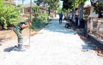 TMMD 129 Bojonegoro Wujudkan Harapan Lama, Jalan Beton Kedungpandan Kian Kokoh img 20260720 wa0025