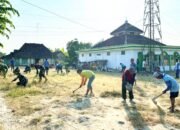 TMMD 129 Bojonegoro Hadirkan Semangat Gotong Royong di Masjid Dusun Krebet Kesongo
