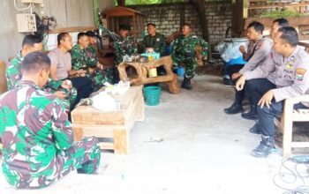 TMMD 129 Bojonegoro Perkuat Sinergi, TNI Sambangi Anggota Polsek Kedungadem img 20260721 wa0036