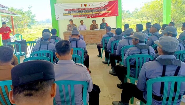 TMMD 129 Bojonegoro dan PMI Bekali Warga Kesongo Hadapi Bencana dan Kecelakaan