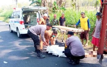 Kecelakaan Maut di Sambeng Lamongan, Pelajar Meninggal di Lokasi Kejadian