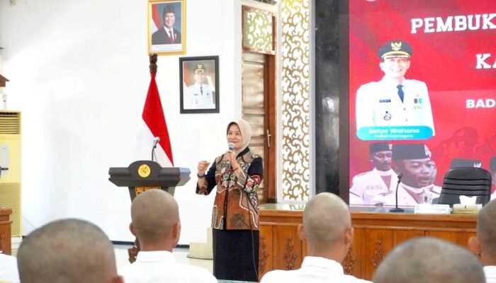77 Calon Paskibraka Bojonegoro Digembleng, Ini Pesan Wabup Nurul Azizah