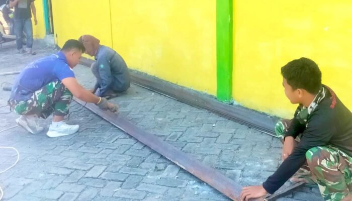 Jembatan Brang Etan Mulai Dibangun, Satgas TMMD Bojonegoro Tancap Gas