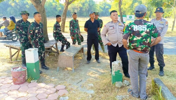 Sebelum Bangun Desa, Satgas TMMD Bojonegoro Gelar Rapat Penting di Kesongo