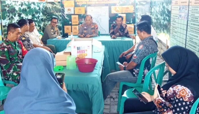TNI, Satpol PP dan Pemdes Satukan Langkah Demi TMMD Bojonegoro