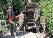 Jembatan Kesongo Dikebut Satgas TMMD Bojonegoro, Mobilitas Warga Segera Membaik
