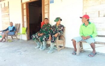 Bukan Sekedar Bangun Jalan, Satgas TMMD Bojonegoro Rebut Hati Warga Kesongo