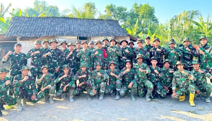 Sinergi TNI dan Warga Kesongo Kian Solid, TMMD 129 Bojonegoro Kejar Target Pembangunan