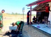 Haru Mbah Wagini, Rumahnya Disulap Satgas TMMD Bojonegoro Jadi Layak Huni